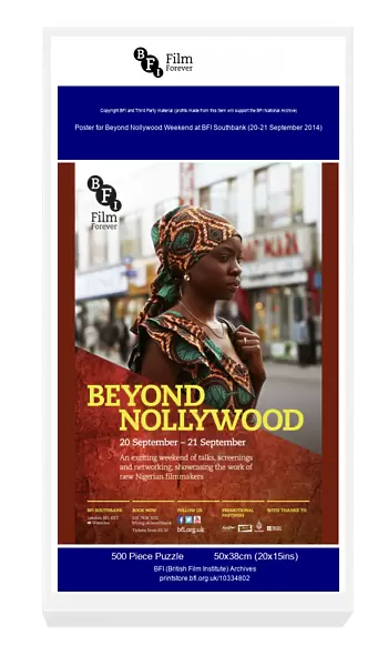 Poster for Beyond Nollywood Weekend at BFI Southbank (20-21 September 2014)