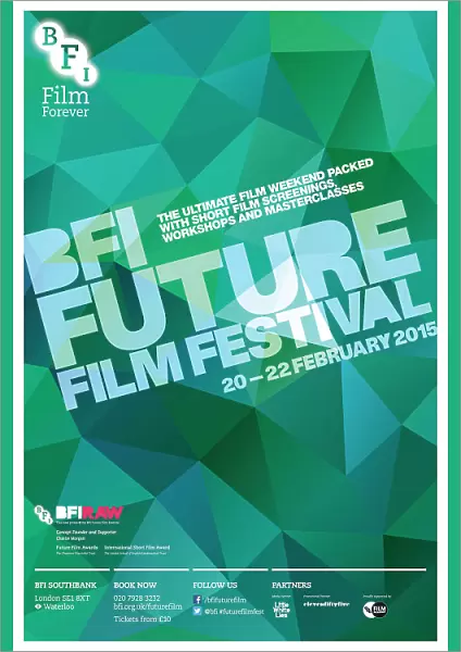 Poster for BFI Future Film Festival at BFI Southbank (20-22 February 2015)
