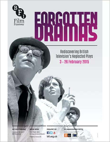 Poster for Forgotten Dramas Season at BFI Southbank (3 - 26 February 2015)
