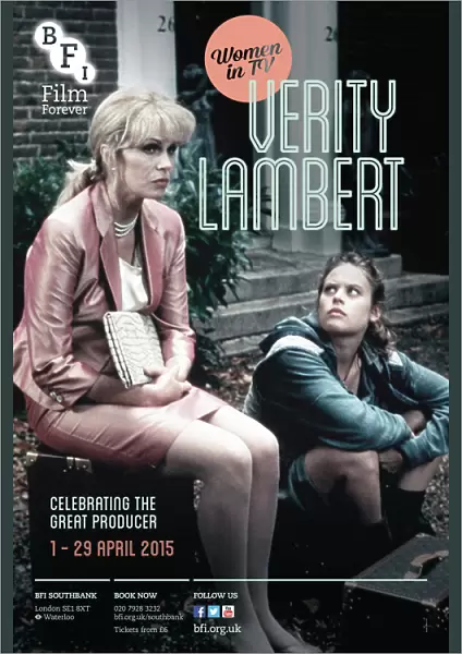 Poster for Women On TV (Verity Lambert) Season at BFI Southbank (1 - 29 April 2015)