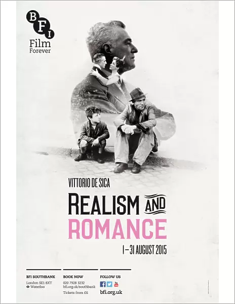 Poster for Realism and Romance Season at BFI Southbank (1 - 31 August 2015)