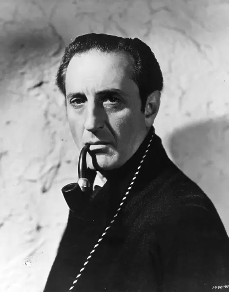 Basil Rathbone in Neill R Williams The Woman in Green (1945)
