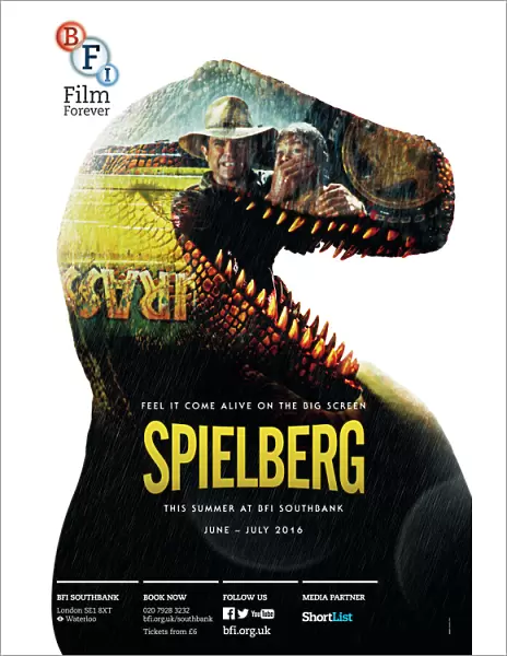 Poster for SPIELBERG Season at BFI Southbank (June - July 1016)