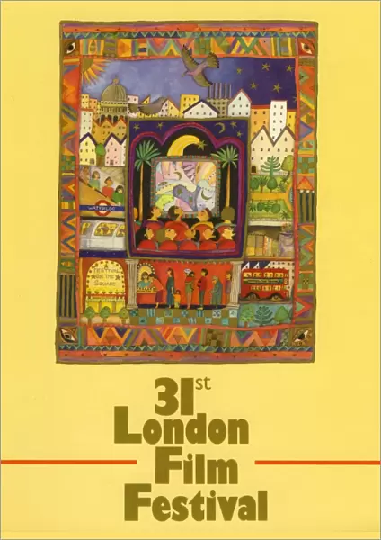 London Film Festival Poster - 1987