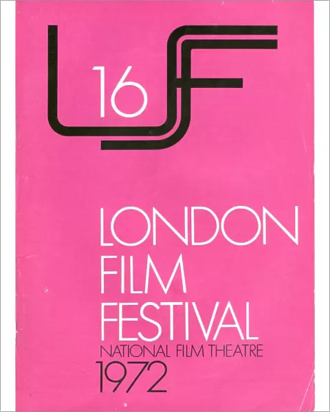 London Film Festival Poster - 1972