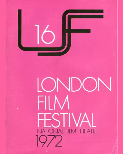 London Film Festival Poster - 1972