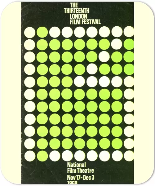 London Film Festival Poster - 1969