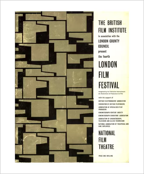 London Film Festival Poster - 1960
