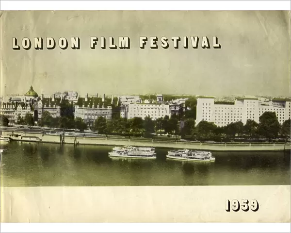 London Film Festival Poster - 1959