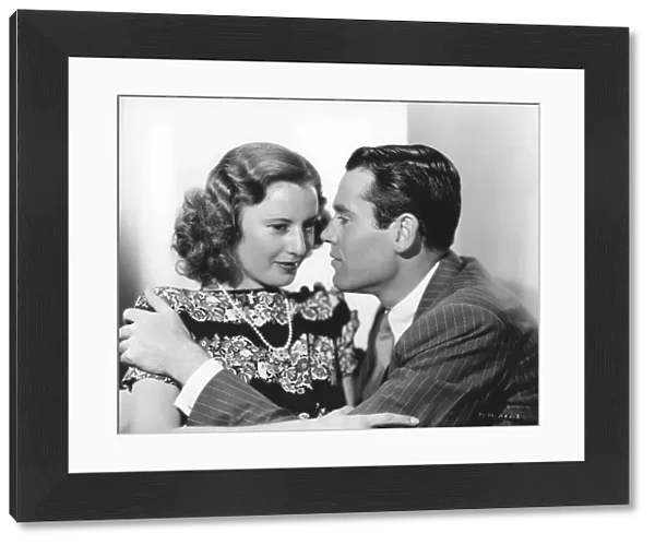 Barbara Stanwyck and Henry Fonda in Leigh Jasons The Mad Miss Manton (1938)