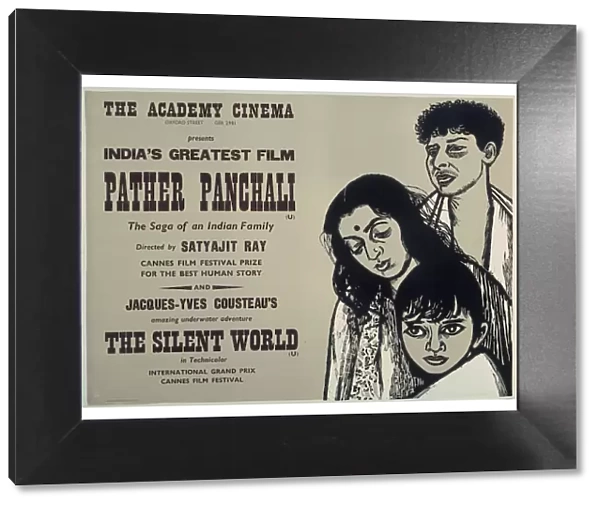 Academy Poster for Satyajit Rays Pather Panchali (1955)