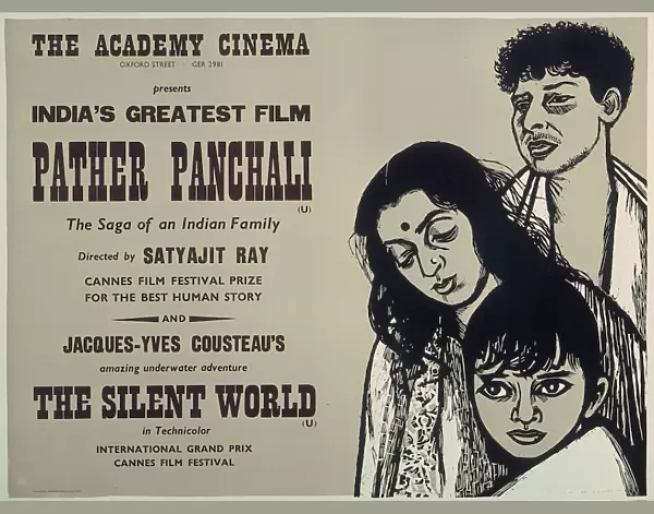 Academy Poster for Satyajit Rays Pather Panchali (1955)