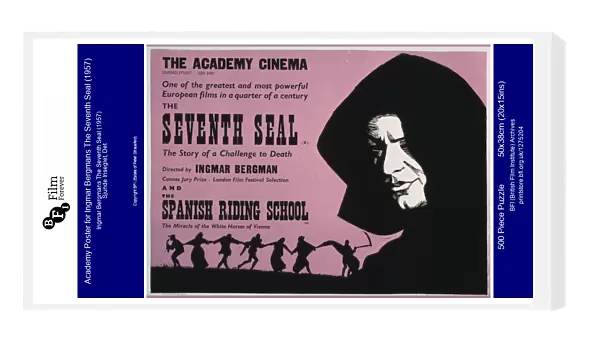 Academy Poster for Ingmar Bergmans The Seventh Seal (1957)