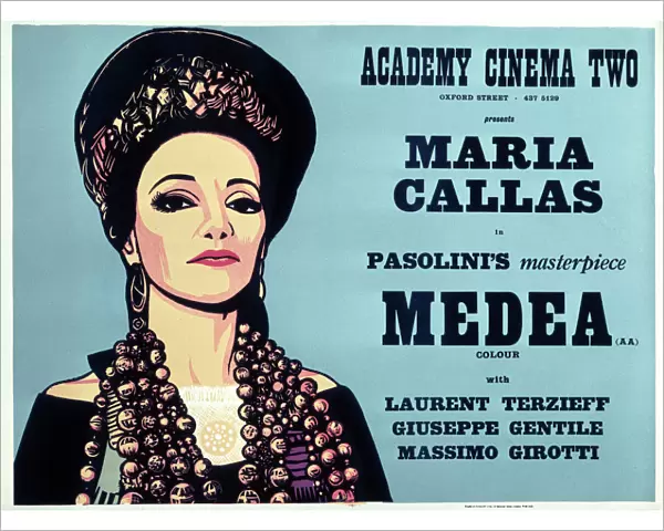 Academy Poster for Pier Paolo Pasolinis Medea (1970)