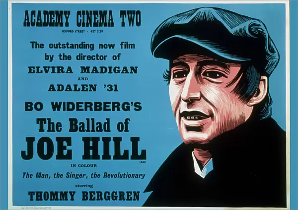 Academy Poster for Bo Widerbergs The Ballad of Joe Hill (1971)