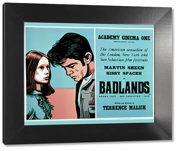 Academy Poster for Terrence Malicks Badlands (1973)