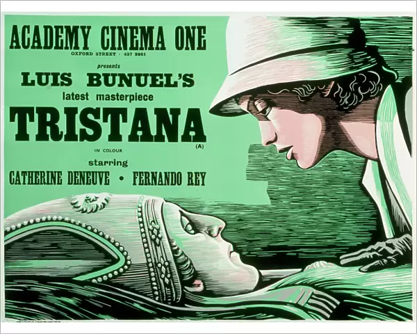 Academy Poster for Luis Bunuels Tristana (1970)