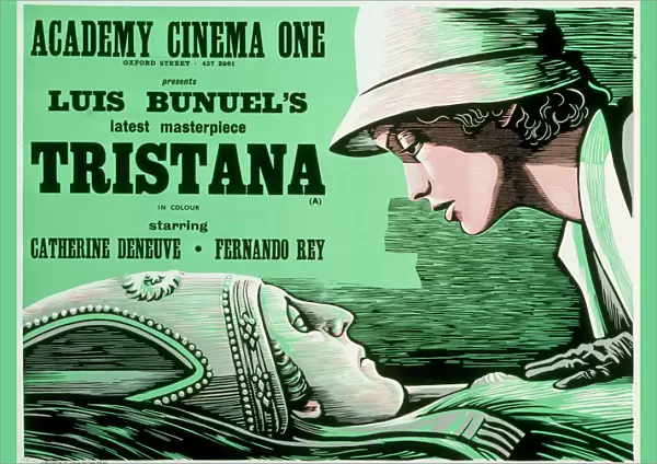 Academy Poster for Luis Bunuels Tristana (1970)