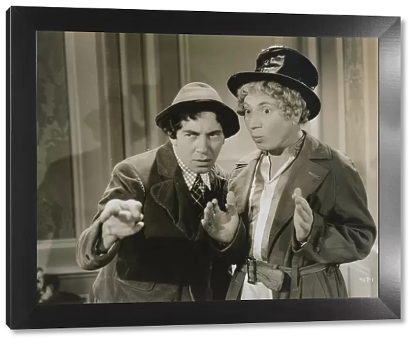Chico Marx and Harpo Marx in Sam Woods A Day at the Races (1937)