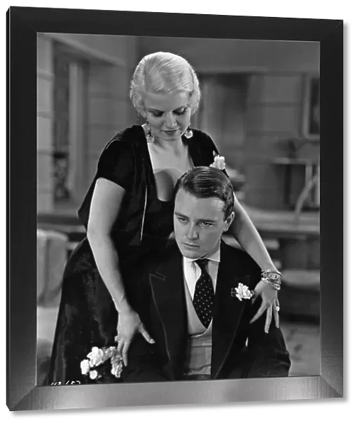 Jean Harlow and Lew Ayres in Tod Brownings Iron Man (1931)
