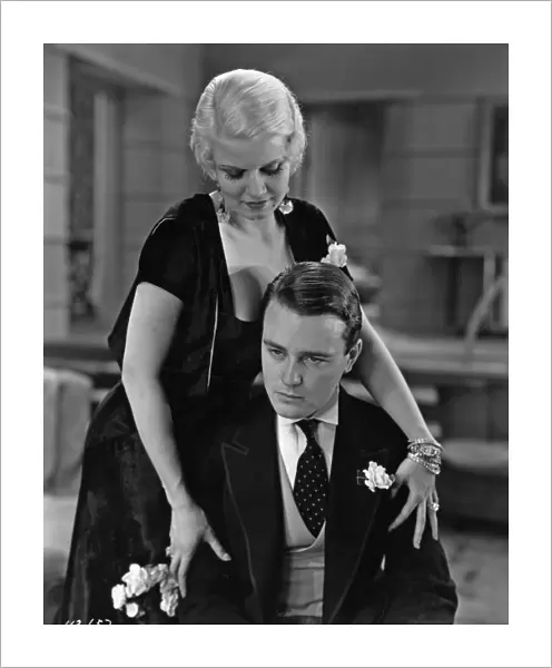 Jean Harlow and Lew Ayres in Tod Brownings Iron Man (1931)