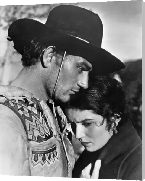 John Wayne and Marguerite Churchill in Raoul Walshs The Big Trail (1930)