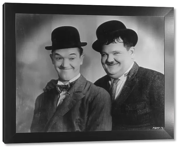Stan Laurel and Oliver Hardy in James W Hornes Beau Hunks (1931)