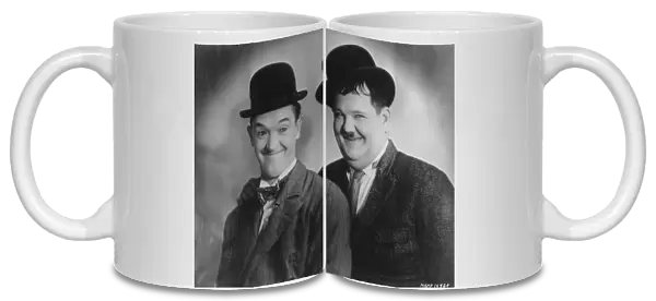 Stan Laurel and Oliver Hardy in James W Hornes Beau Hunks (1931)