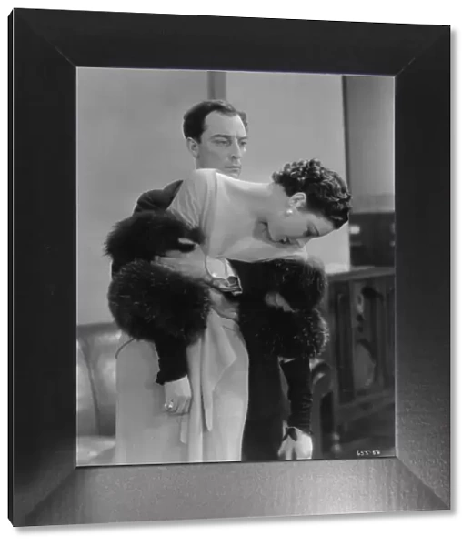 Buster Keaton and Phyllis Barry in Edward Sedgwicks What! No Beer? (1933)