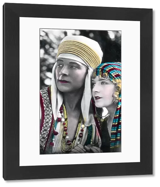 Rudolph Valentino and Vilma Banky in George Fitzmaurices Son of the Sheik (1926)