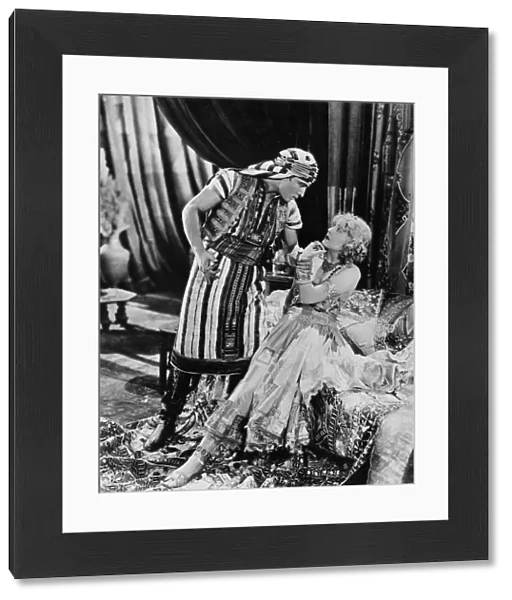 Rudolph Valentino and Vilma Banky in George Fitzmaurices The Son of the Sheik (1926)