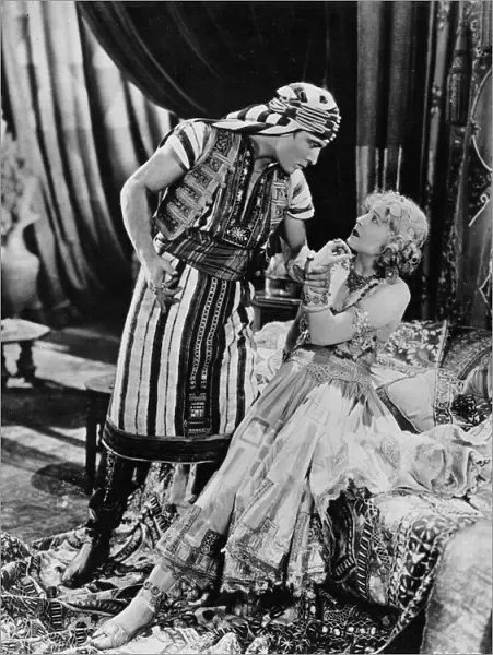 Rudolph Valentino and Vilma Banky in George Fitzmaurices The Son of the Sheik (1926)