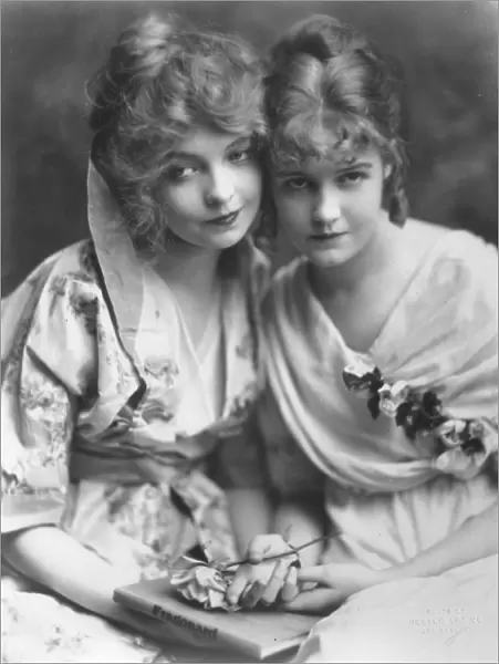 Dorothy and Lillian Gish in DW Griffiths Orphans of the Storm (1921)