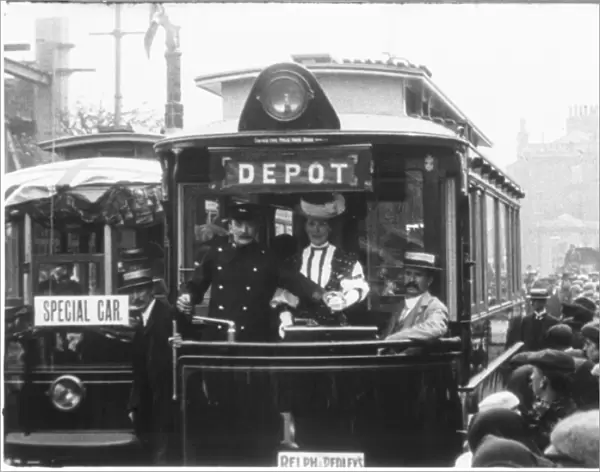 Accrington Tram Opening, 1907