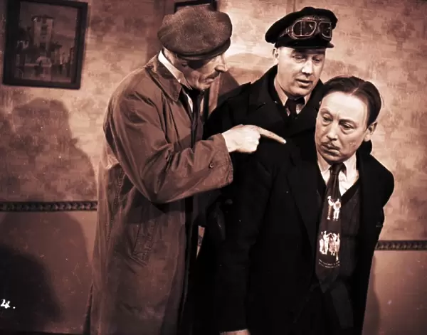 Alan Sedgwick, Wally Patch, and Leslie Dwyer in Maurice Elveys My Wifes Lodger (1952)