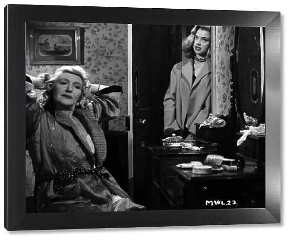 Olive Sloane and Diana Dors in Maurice Elveys My Wifes Lodger (1952)