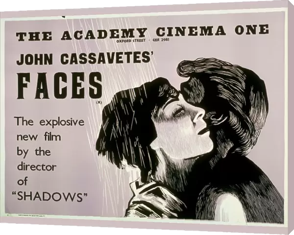Academy Poster for John Cassavetes Faces (1968)