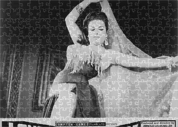 Belly Dancer at the Omar Khayyam Club from Arnold Louis Millers London in the Raw (1964)