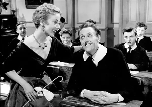 Aud Johansen and Cardew Robinson in Maurice Elveys Fun at St Fannys (1954)
