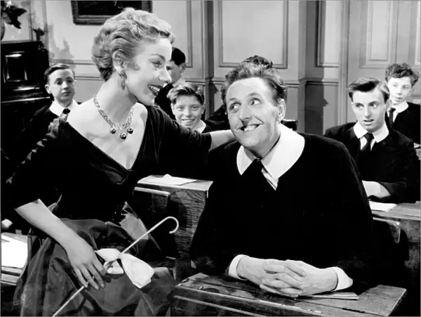 Aud Johansen and Cardew Robinson in Maurice Elveys Fun at St Fannys (1954)