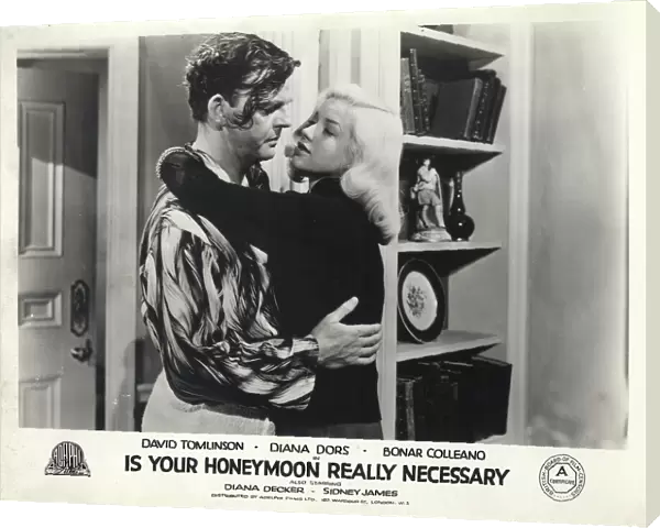 David Tomlinson and Diana Dors in Maurice Elveys Is Your Honeymoon Really Necessary