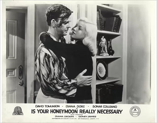 David Tomlinson and Diana Dors in Maurice Elveys Is Your Honeymoon Really Necessary