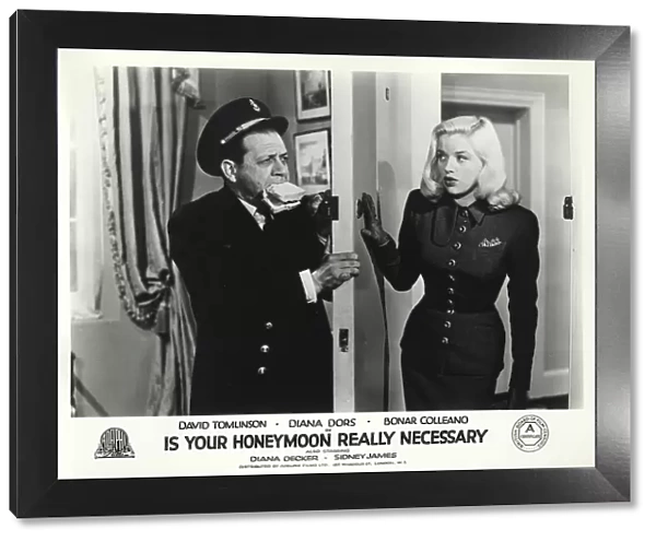 Sid James and Diana Dors in Maurice Elveys Is Your Honeymoon Really Necessary (1953)