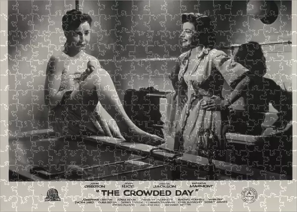 Patricia Plunkett and Joan Rice in John Guillermins The Crowded Day (1954)