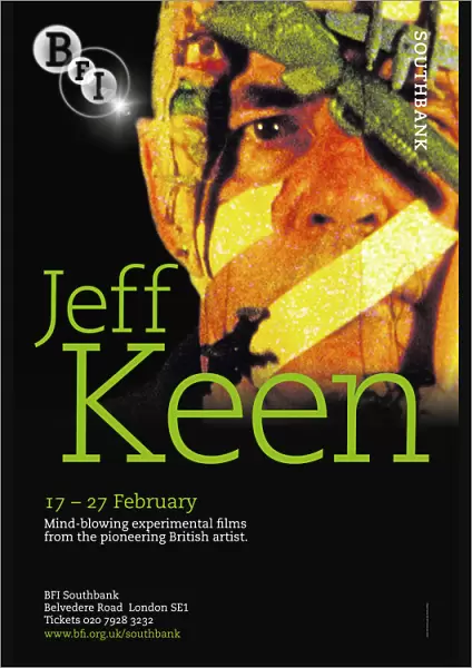 Poster for Jeff Keen season at BFI Southbank (17 - 27 February 2009)