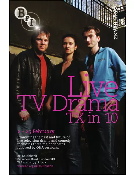 Poster for Live TV Drama TX in 10 Season at BFI Southbank (2 - 25 February 2009)