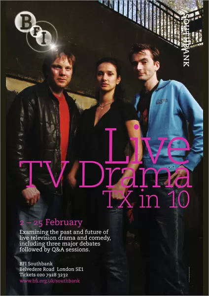 Poster for Live TV Drama TX in 10 Season at BFI Southbank (2 - 25 February 2009)