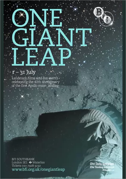 Poster for One Giant Leap Season at BFI Southbank (1 - 31 July 2009)