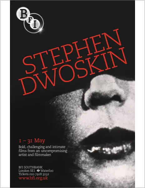 Poster for Stephen Dwoskin Season at BFI Southbank (1 - 31 May 2009)