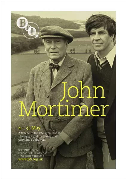 Poster for John Mortimer Season at BFI Southbank (4 - 31 May 2009)
